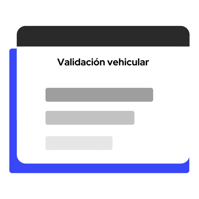 Validación vehicular